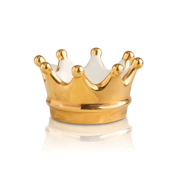 Nora Fleming Mini Enchanted (gold crown)