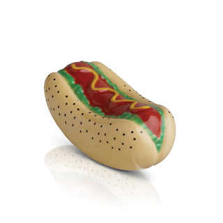 Nora Fleming Mini Chicago Dog (hot dog)