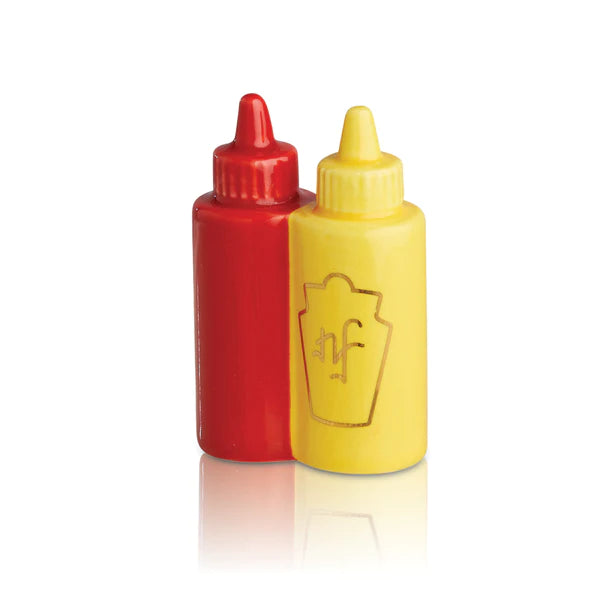 Nora Fleming Mini Main Squeeze (ketchup/mustard)