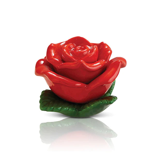 Nora Fleming Mini Roses are Red (red rose)