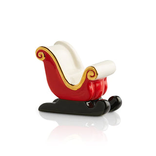 Nora Fleming Mini Sleigh Bells Ring (santa sleigh)