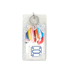 Silver Confetti Silicone ID Case