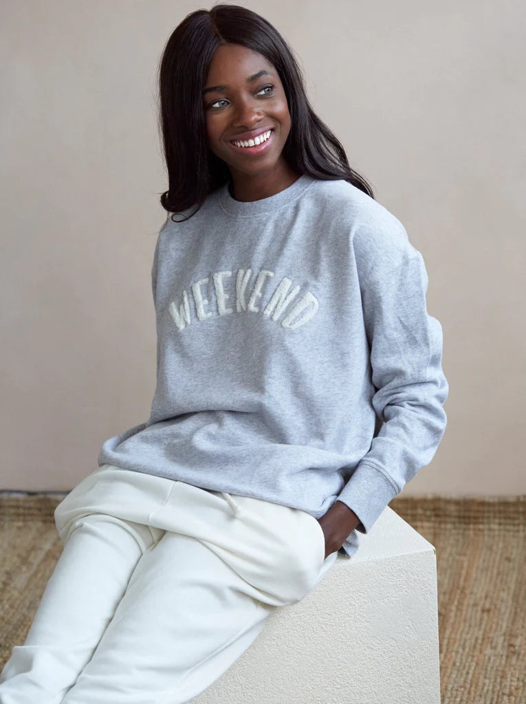 This is sales my weekend sweatshirt