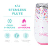 Swig 6oz Stemless Flute - Confetti (Personalization Available)