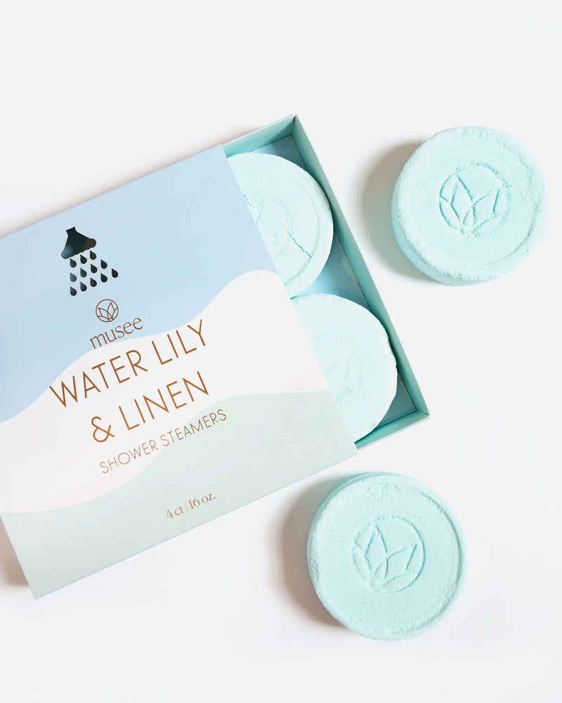 Water Lily & Linen Shower Steamers